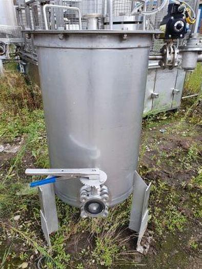 Used 150 Litre Stainless Steel Enclosed Balance Tank