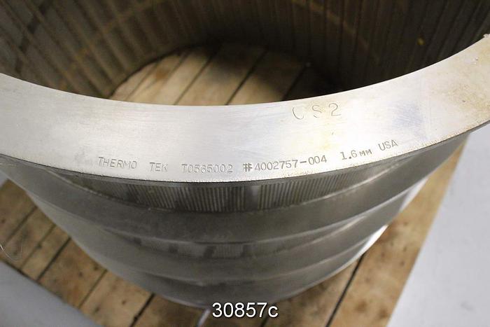 Used Kadant-Black Clawson P30 Pressure Screen Basket #30857