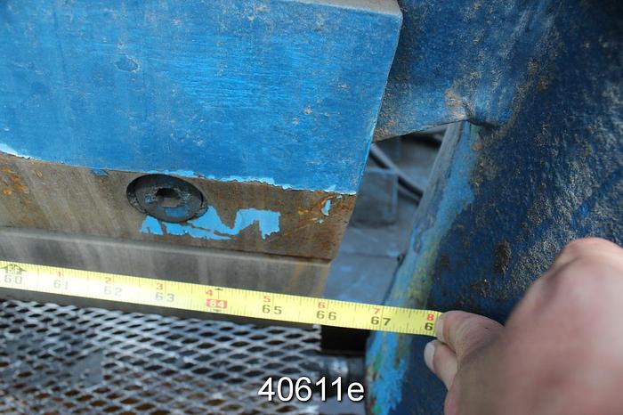 Used BLACK CLAWSON 72X88 #40611