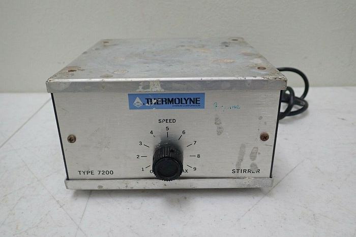 Used SYBRON THERMOLYNE Type 7200 Magnetic Stir Model S-7225