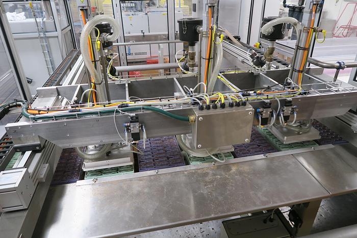 Used Aasted Frozen Cone Chocolate Moulding Line