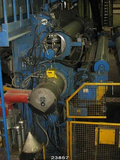 Used Kusters  Calender Two 3-Roll Soft Units, 150" Wide Rolls, Max Linear Pressure, 350 N/Mm, 2000Fpm Speed, Temperature 200 Degrees C 1 Ron Rolls, Temperature 110 Degrees C Covered Roll With Drive 3, Spare Rolls, Complete System #23857