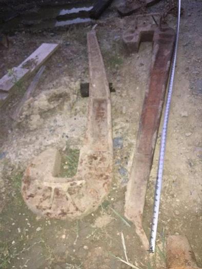 Used Set of J-Wrenches for Cable Tool Rig - 68 in Long