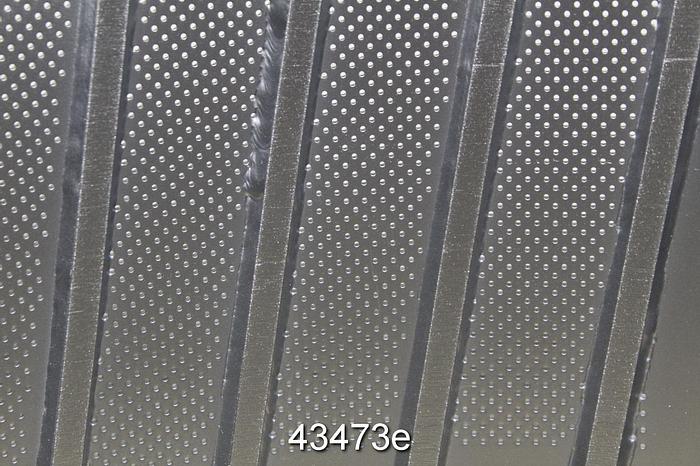 Unused Black Clawson UV200 Stainless Steel Pressure Screen Basket, 1.4mm/.055" Holes #43473