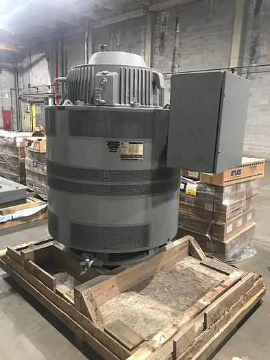 Used Unused Ruhrpumpen 4-stage vertical canned process condensate pump.