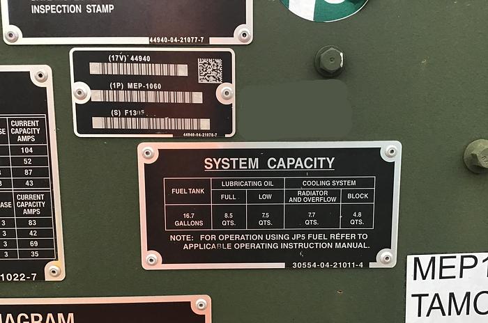 Used 2013 Cummins MEP1060