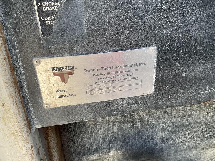 Used 2007 Trench Tech TT2300