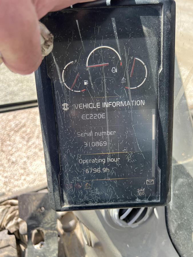 Used 2018 Volvo EC220EL