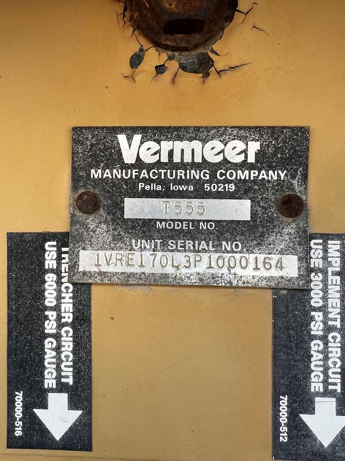 Used 1993 VERMEER T555