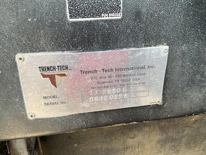 Used 2007 Trench Tech TT2650C