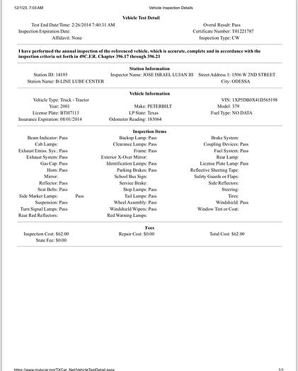 Used 2001 Peterbilt 379