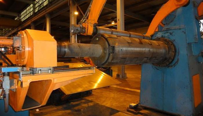 Used 72´´ x 50,000 Lbs. Bradbury Coil Breakdown Line (Used)