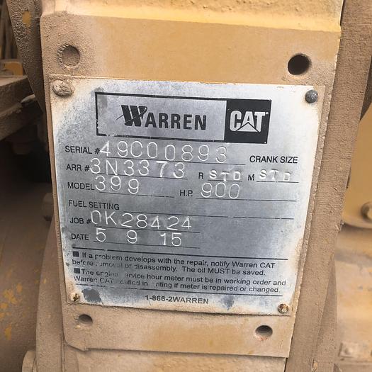 Used 1982 Caterpillar G399