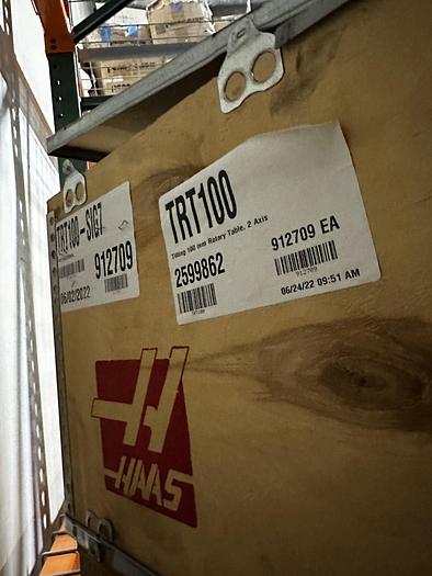 Used 2022 HAAS BRAND NEW TRT-100 5-Axis Trunnion Table