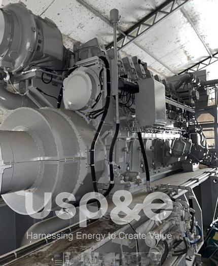 Used 2.2 MW 2011 New Caterpillar C280-8 Diesel Generator Sets