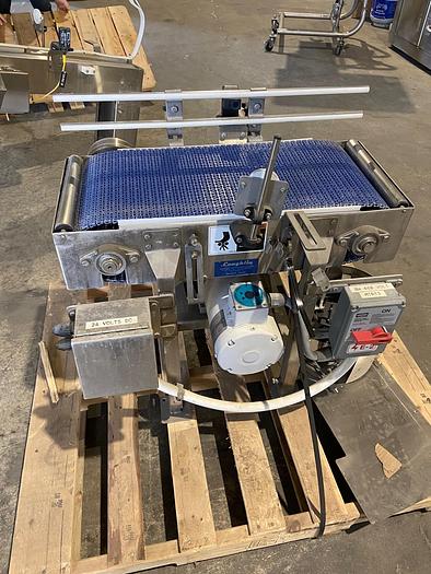 Used 30" Long x 12" Wide Motorized Sanitary Conveyor