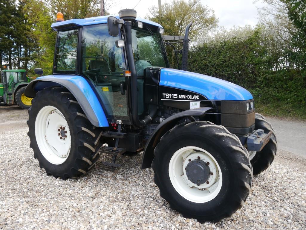 Used New Holland TS115 4wd Tractor