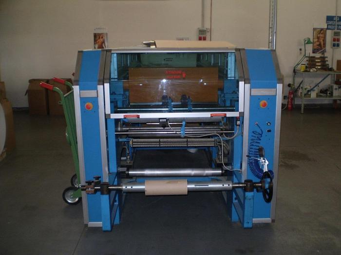 Used 2005  CAVALLERI CT8 SHEETER (850 mm) & 2005  MANZONI TC 504 FLEXO 4 COL. (600mm) FLEXO !FOR SALE TOGHETER!