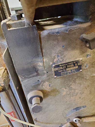 Used Greenlee Horizontal Boring Machine