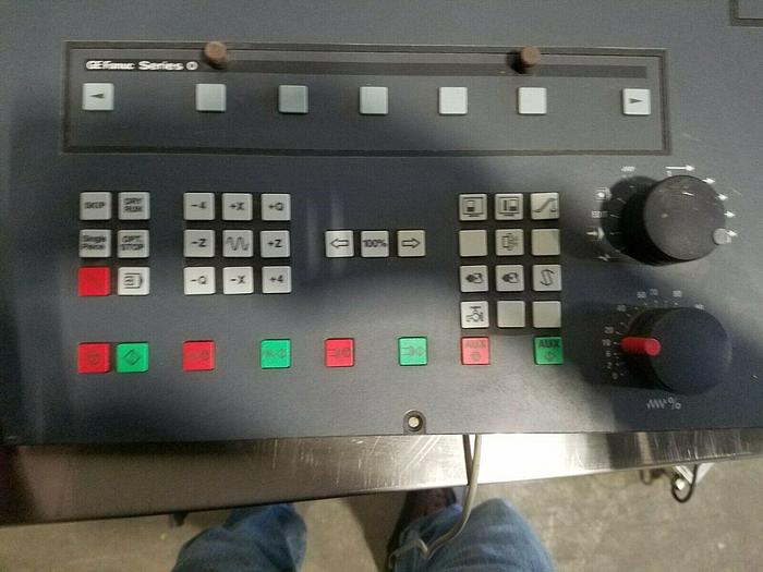 Used GE Fanuc Series O Control Panel from Enco PC Turn 125 Lathe