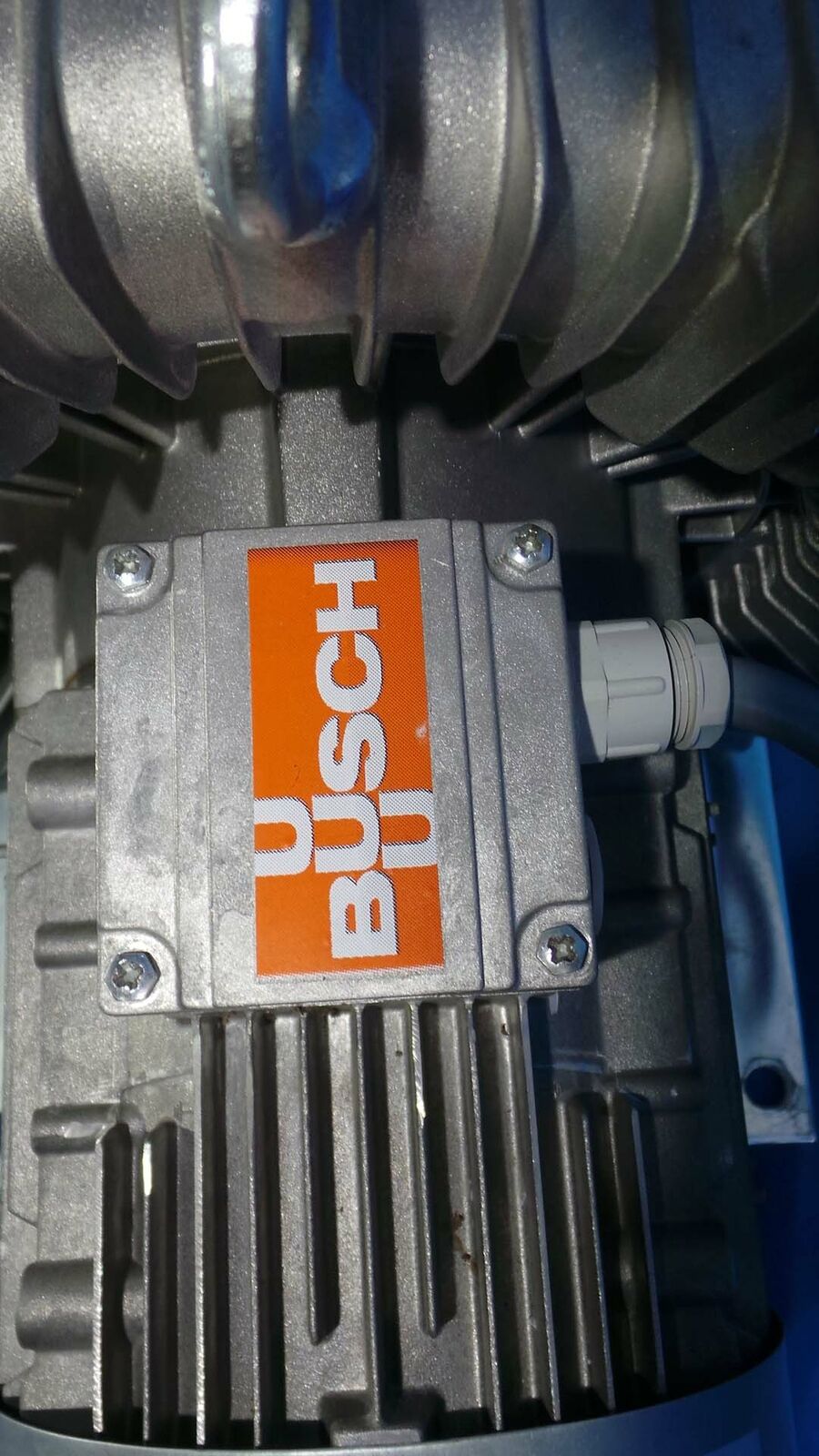 Used BUSCH SB0310D0H0UGXX Motor, SB0310D0H0UGXX / Motor Blower / 3~Motor IP55 / 50~60Hz /200~240V / 2,2kW