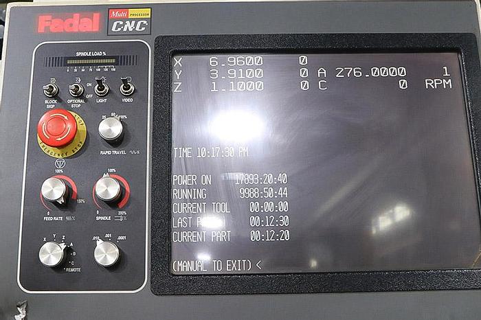 Used 2004 Fadal VMC4020HT