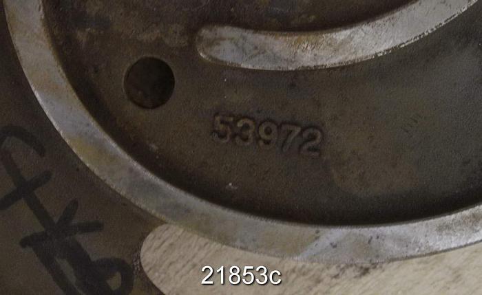 Used Goulds 3196 Impeller, 10.25", 5-Vane, Casting No.: 33972 (For 2x3x13 Pump) #21853