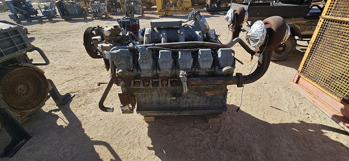 Used MTU 12V2000 Core Crank & Block