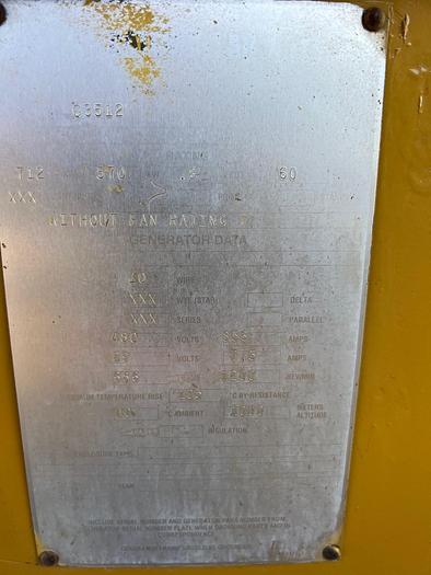 Used 1995 Caterpillar G3512SITA