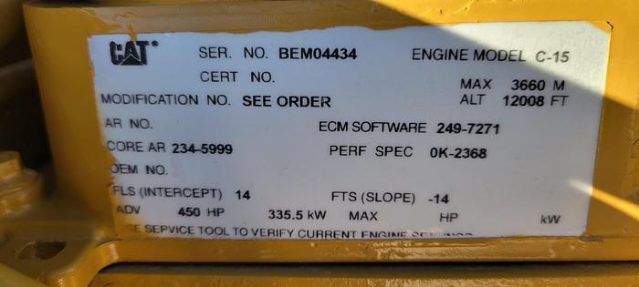 Used Caterpillar C15