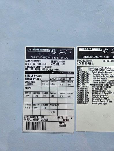 Used 2011 Marathon Magna MAX 13800Volt