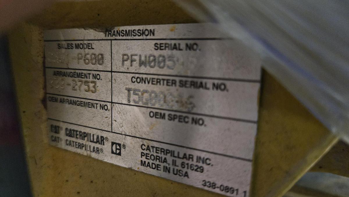 2017 Caterpillar Transmission CAT CX31-P600