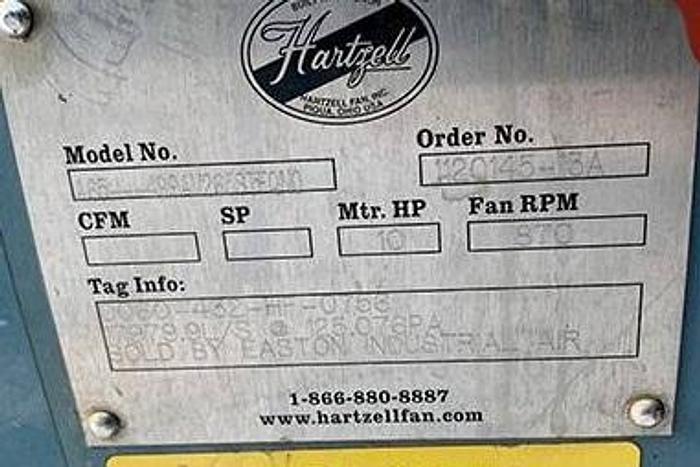 Used 2011 Hartzell A65-499AV265STFQNO Direct drive/ Adjustable Pitch Vaneaxial Fan