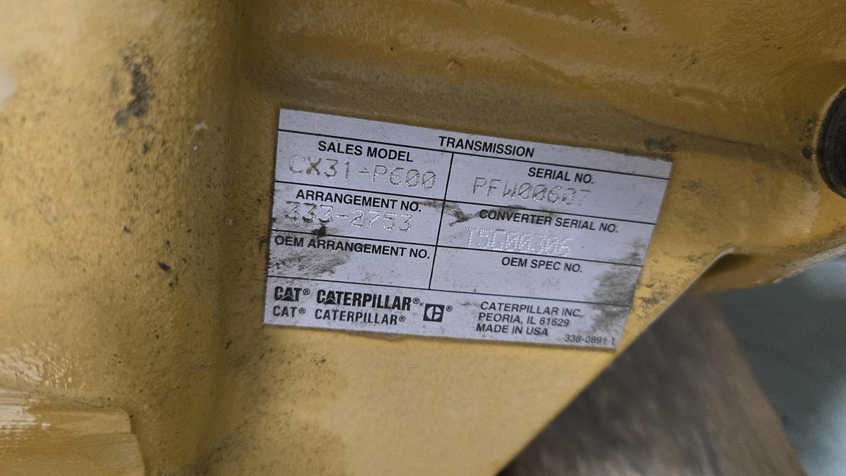 2017 Caterpillar Transmission CAT CX31-P600