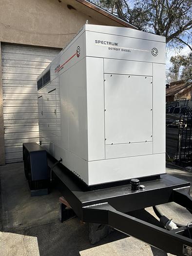 Used Spectrum 125kW Generator 125DS60 On a Trailer
