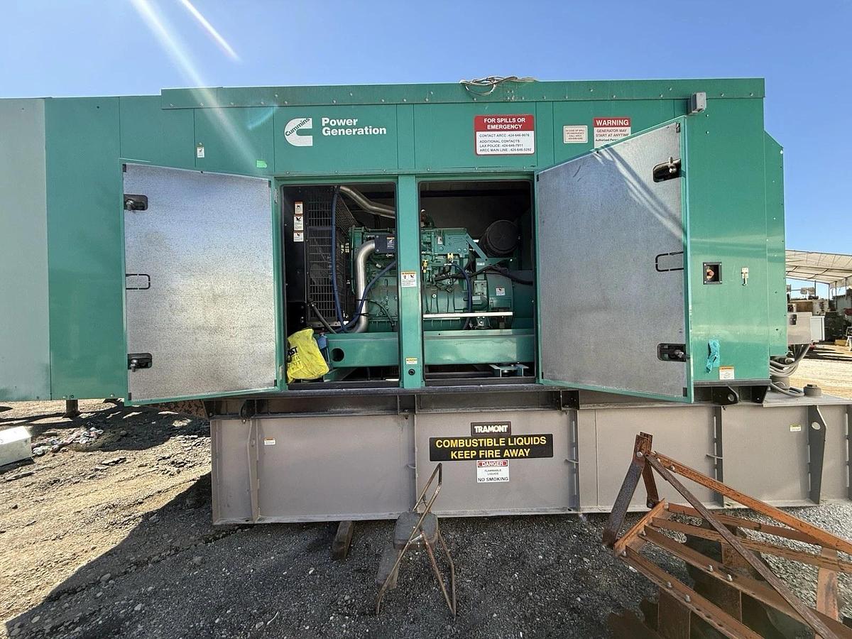 Used Cummins 500kW Generator Tier 2 with DPF