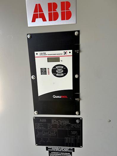 Used 2013 ABB 2150kva LV 480 / HV 7200 Delta