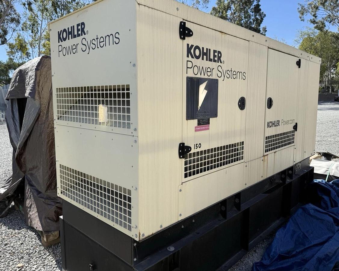 Used Kohler 150kW Generator Tier 3
