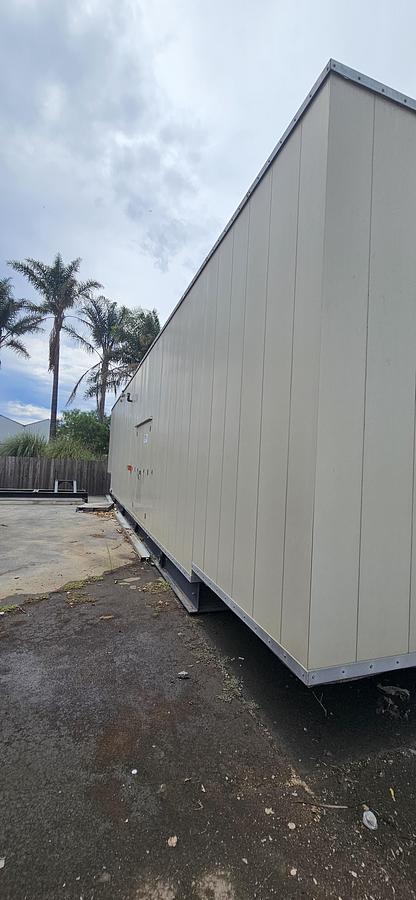 Used Cummins C2000N6CB 480V Gas Generator Set 65dBA at 23ft Enclosure