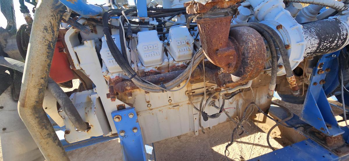 Used MTU 12V2000 Core Crank & Block