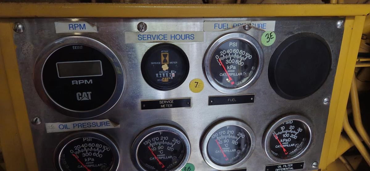 Used 3512 Caterpillar Generator 1250kW
