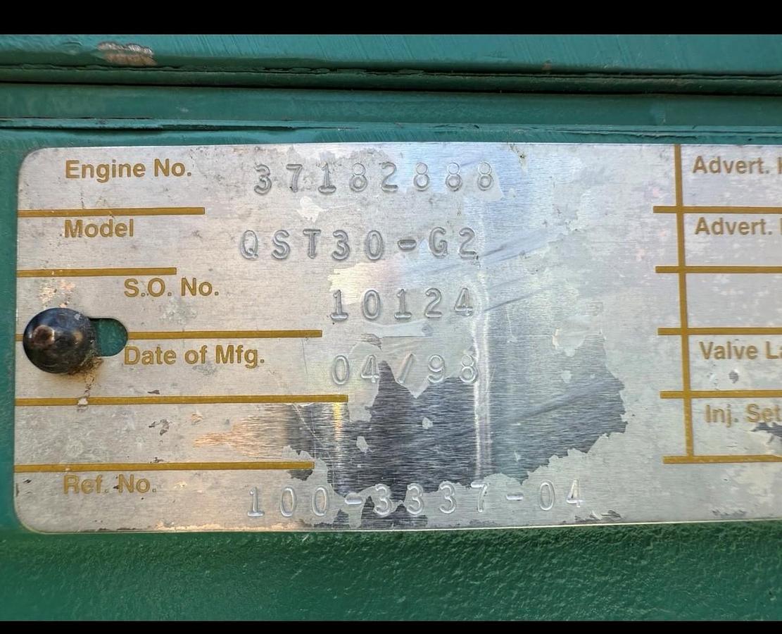 Used 1998 Cummins 750DFHA