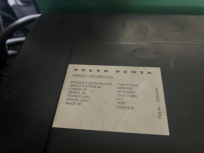 2024 New 1100kW Standby Twin Pack Volvo Tier4 Final Diesel Generator