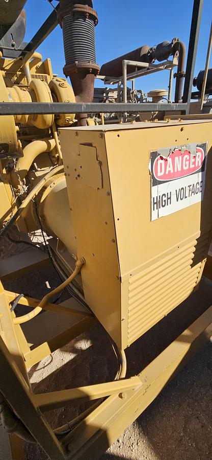 Used Marathon G3415 Generator Set Core Running