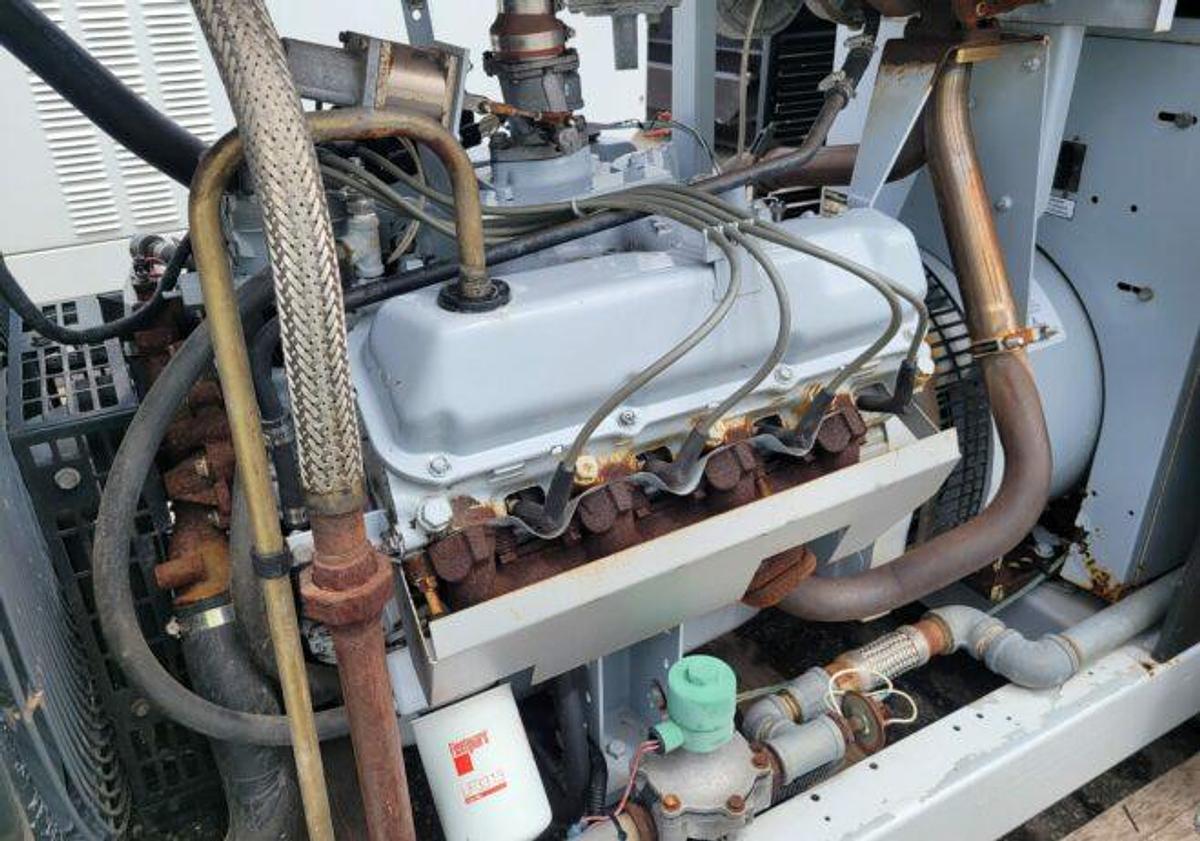 Used Detroit Diesel 100kW Natural Gas Generator GS100