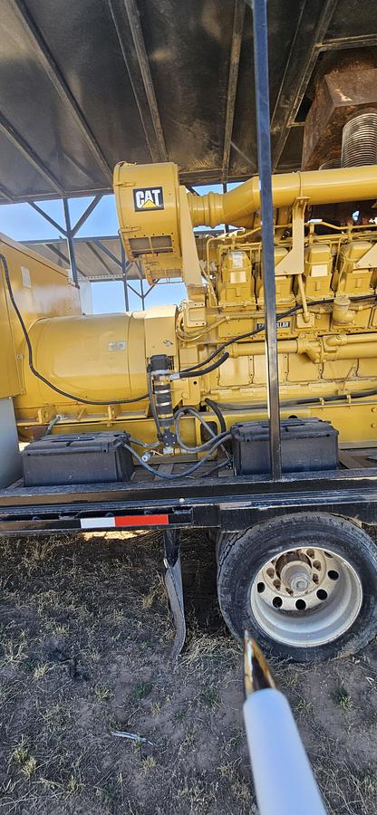 Used Caterpillar 1750kW 3516 Trailer Mounted Generator