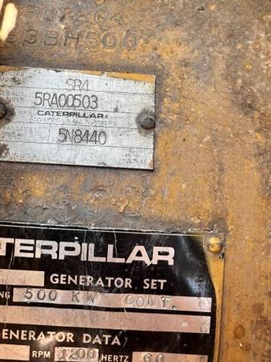 Used 1989 Caterpillar G398  500kw