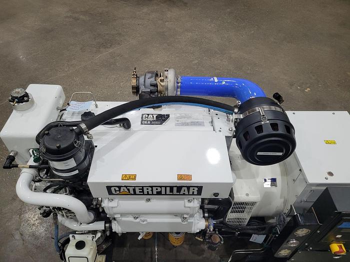 Used Caterpillar 125 kW Model C6.6 Marine Package Diesel Generator Set