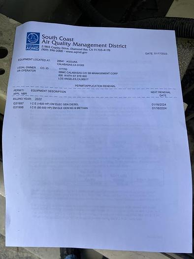 Used 500kW Kohler Generator