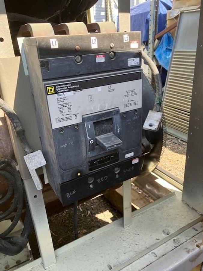 Used 190kW Kohler Generator Low Hours
